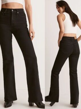 Madewell NWOT The Perfect Vintage Flare Jean in Sherborn Wash size 31